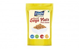 Fit Foodie Roasted Soya Nuts Plain Salted  Pack  200 grams